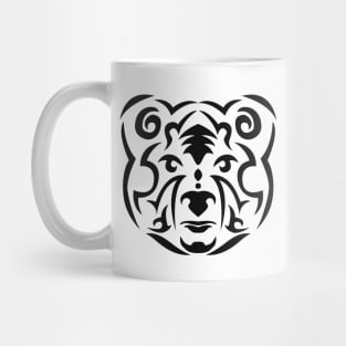 Brown bear in tribal style Mug